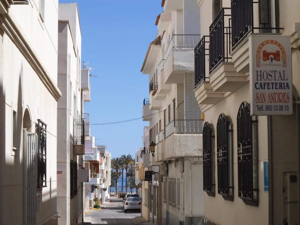 Hostal San Andres Carboneras Buitenkant foto